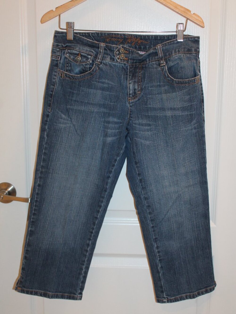 Women's Tommy Hilfiger Denim Capris Pants Size 10